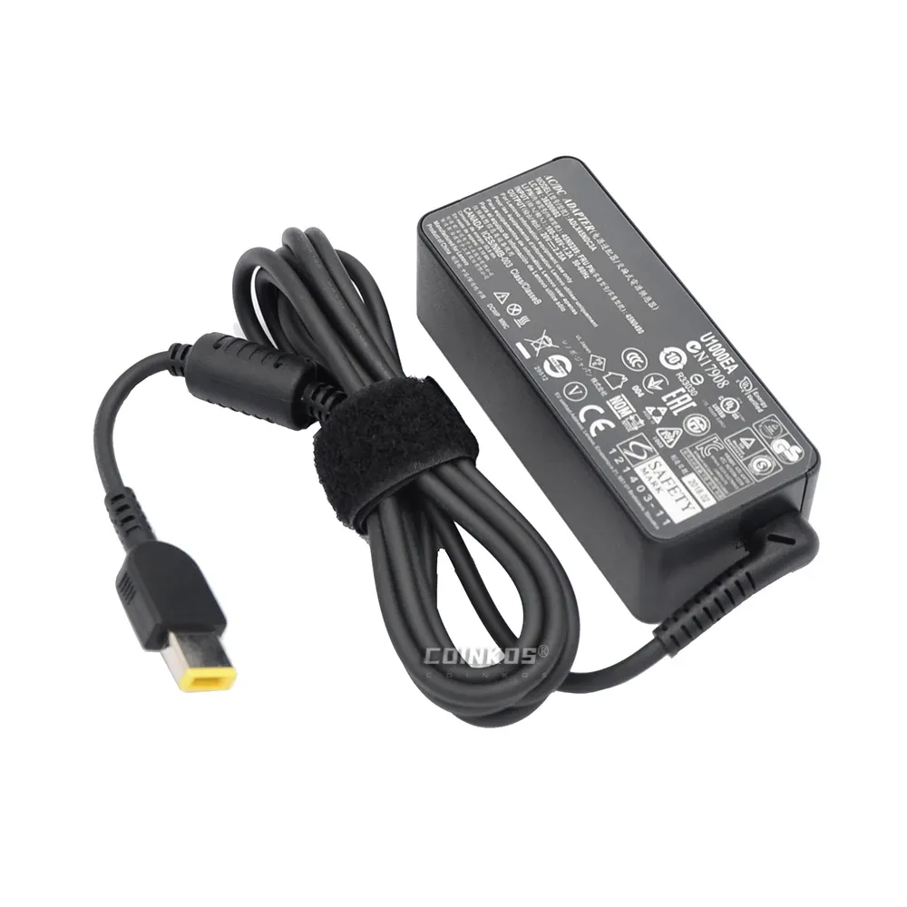 Adapter Laptop PC Chargers 45W 20V 2.25A för Lenovo ThinkPad Yoga 11E 14 260 460 20GS000GUS 36200246 36200602 AC Power Adapter Charger