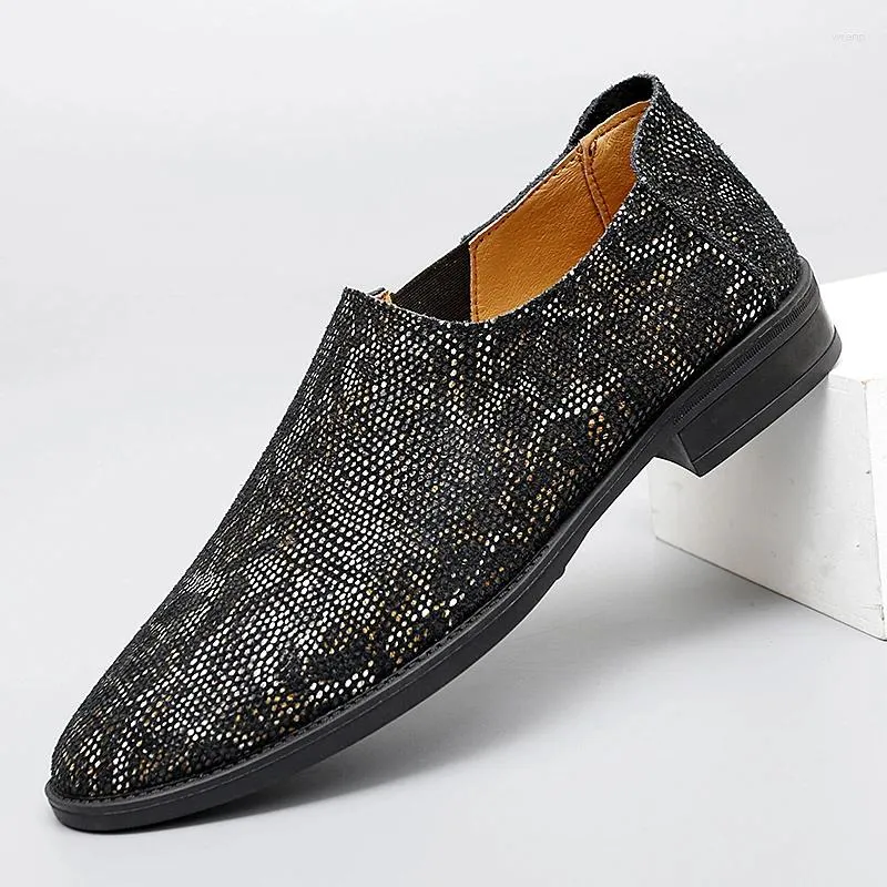 Scarpe casual Mocassini da uomo in pelle super traspirante Octopus Summer Soft Driving Flats Walking Lace-Up Man 36-48