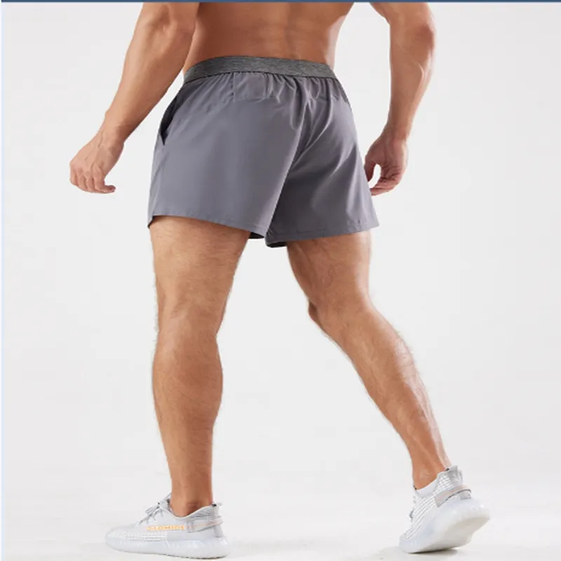 LL yoga shorts de sport d'été shorts de course décontractés pour hommes pantalons de basket-ball minces en gros pantalons de fitness à séchage rapide lu court