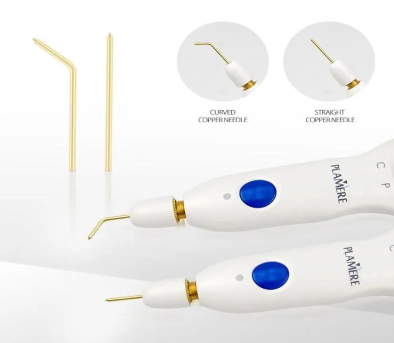High quailty Plamere plasma pen 10pcs Bending needle Straight needles for spot removal mole remover machine Korea1361155