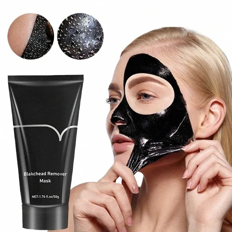 Blackhead Remover Svart prickar ansiktsmasker näsa bambu kolpunkt Pimple Anti Acne Spot Face Skin Care Beauty Health 436J#