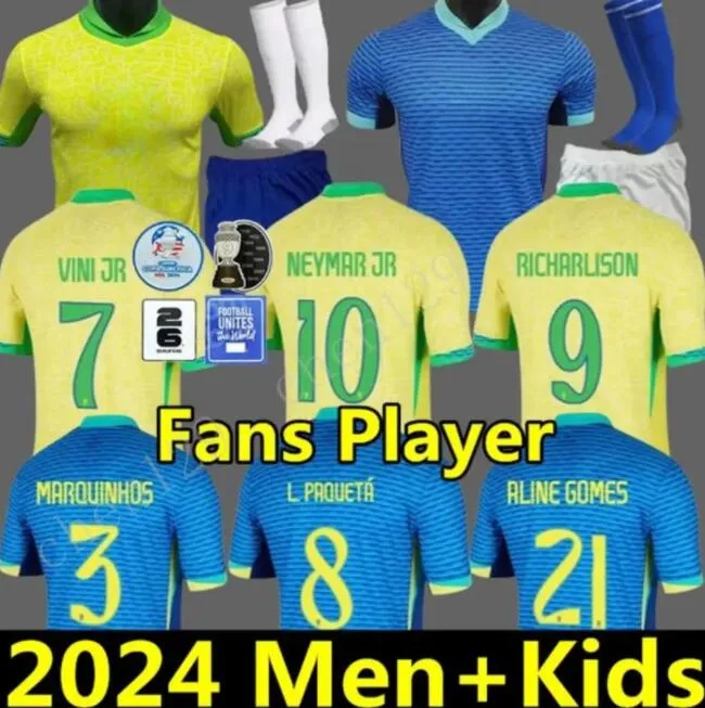 2024 Casemiro Jesus Brasils fotbollströjor