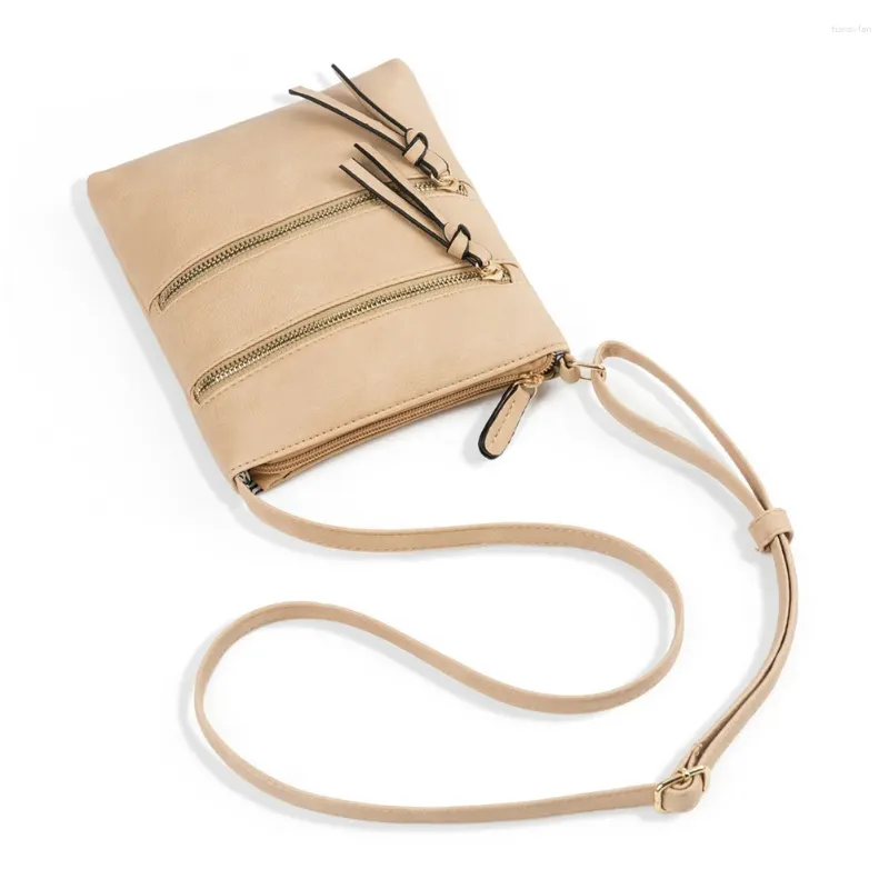 أكياس الكتف حقائب كروس من أجل حقائب اليد متعددة الوظائف سعة PU Leather للسيدات Messenger حملتها