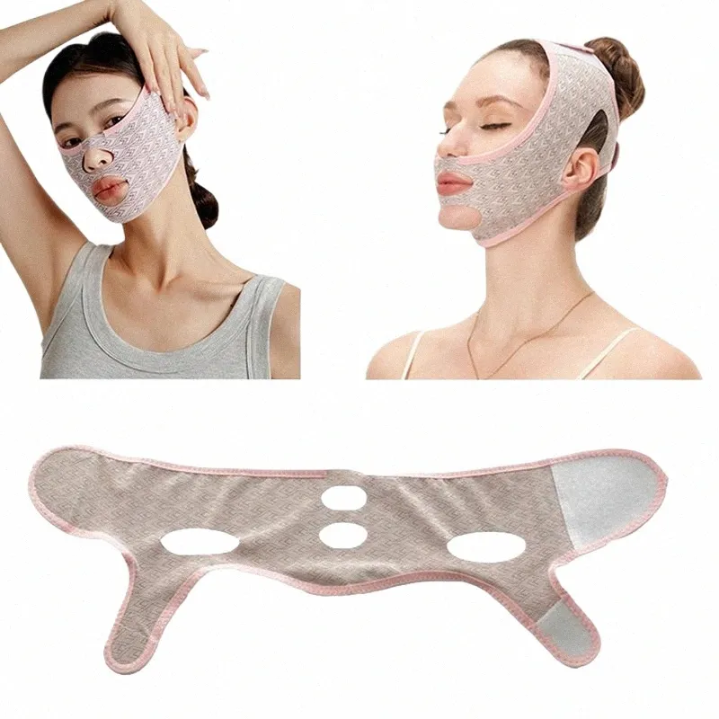 v Face Bandage Shaper Facial Slimming Relaxati Lift Up Belt Shape Lift Reduza o queixo duplo Face Thining Band Massage Slimmer f7ZL #