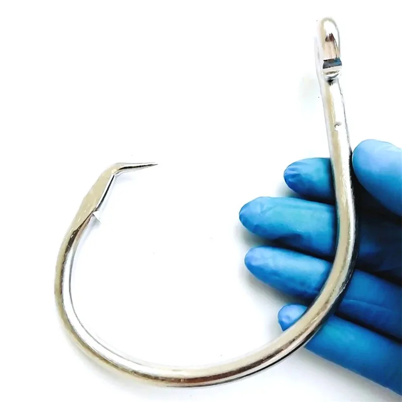 Fishing Hook Circle Hook Sale by Bulk 1000 Pieces/lot Eyed Fishing Hook Jig  Hooks 3#-15# Barbed Fishhooks Fishing Accessories Wholesale Fishing Hooks