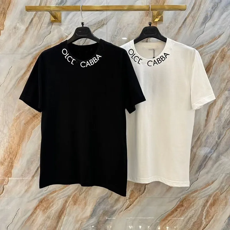 2024 Nowy projektant luksusowych koszulki T-T-THITE TEE KRÓTKO SKRTKOWY Summer
