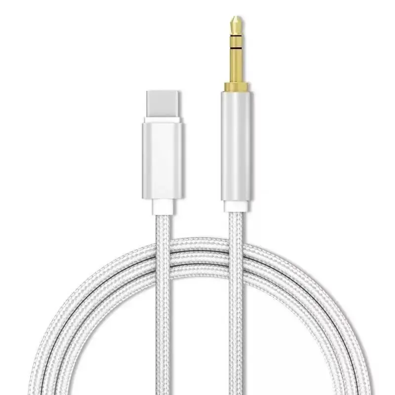 M AUX Audiokabels Type C tot 3,5 mm Jack Adapter Cable Luidsprekers Auto Type-C voor Samsung Adapter Draadlijn