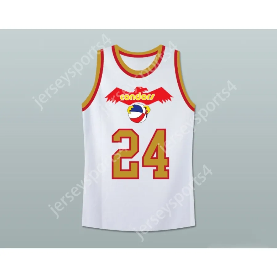 Personalizzato Qualsiasi nome Qualsiasi squadra PITTSBURGH MIKE LEWIS 24 OLD SCHOOL BASKET JERSEY Tutte le taglie cucite S M L XL XXL 3XL 4XL 5XL 6XL Alta qualità