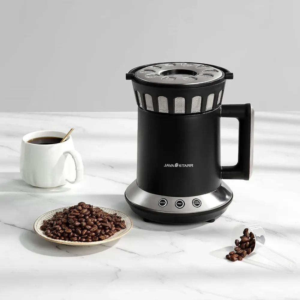 ツール2023新しいJavastarr Electric Coffee Roasters Machine for Home使用のためのMachine、Onetouch Control Coffee Bean Baker Roaster Med