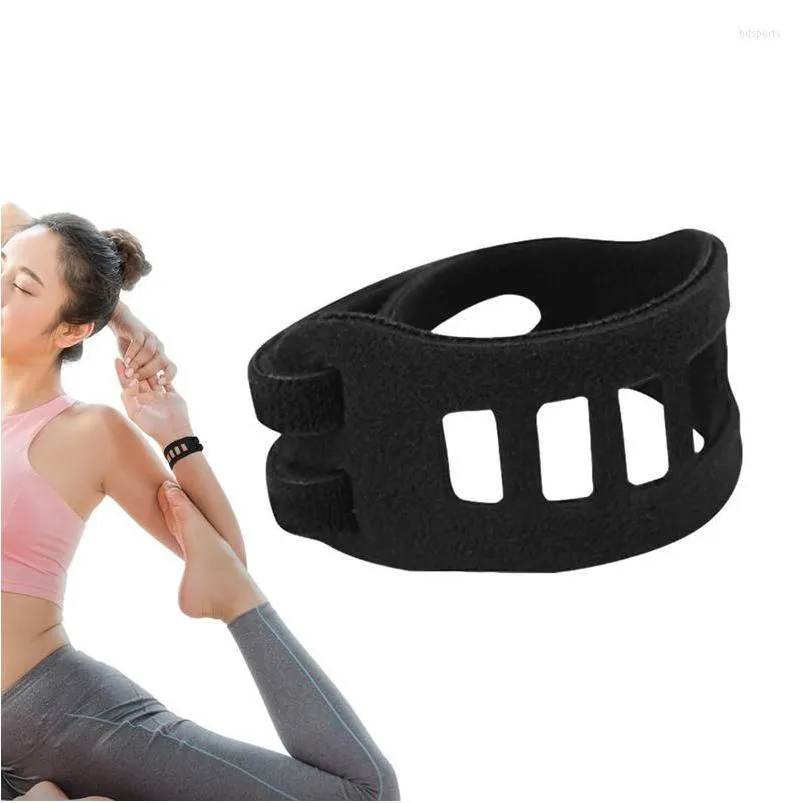 Suporte de pulso Widget Tfcc Tear Brace Wraps Soft Dual Strap Ajustável para Yoga Basquete Badminton Drop Delivery Sports Outdoor Athl Otept