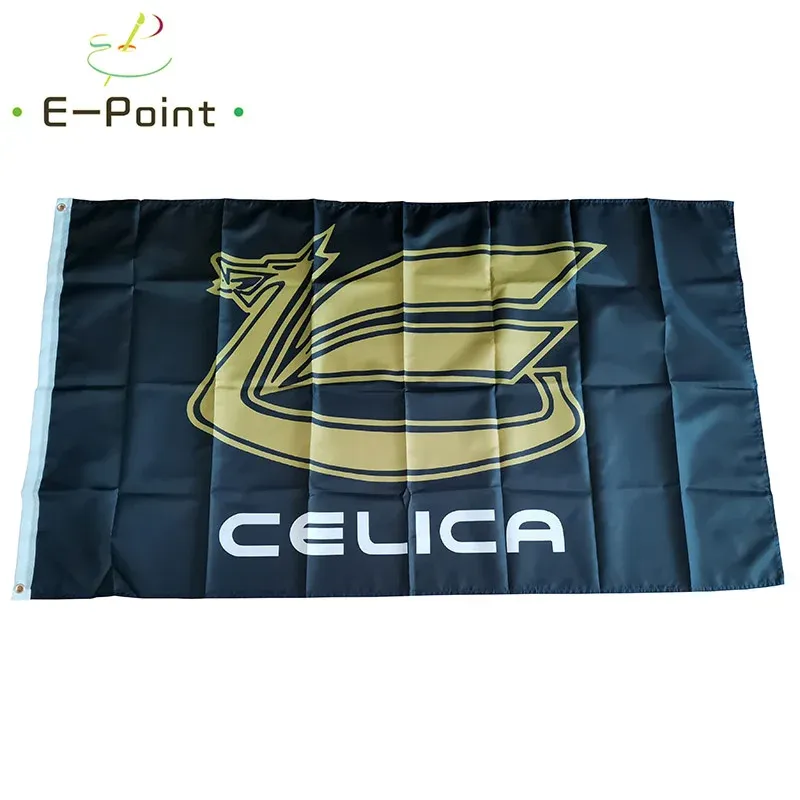 Akcesoria Celica Car Flaga 60*90 cm (2x3 stopy) 90*150 cm (3x5 stóp) Dekoracje świąteczne dla domu i ogrodu