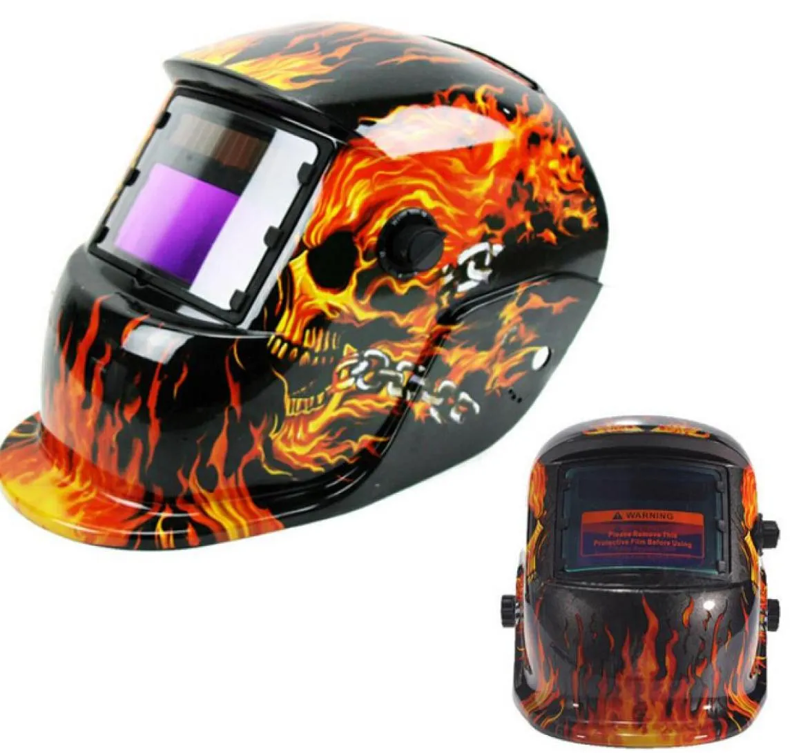Pro Solar Auto Darkening Welled Helment Arc Tig Mig Certified Mask Grinding1451527