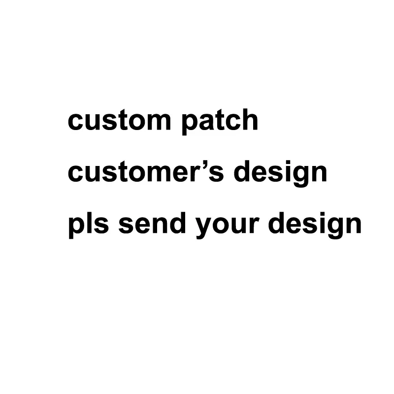 accessories Design Based on Customers Requirement Custom Heat Transfer Paper Iron On Patch Hook and Loop Embroidery Patches