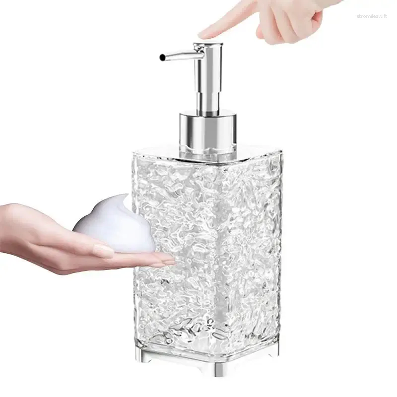 Sıvı Sabun Dispenser Şampuan Şişe Losyon Losyon Köpük Ev Çamaşır Deterjanı Pres Su Duş Duş Jel Cihazı Eller İçin