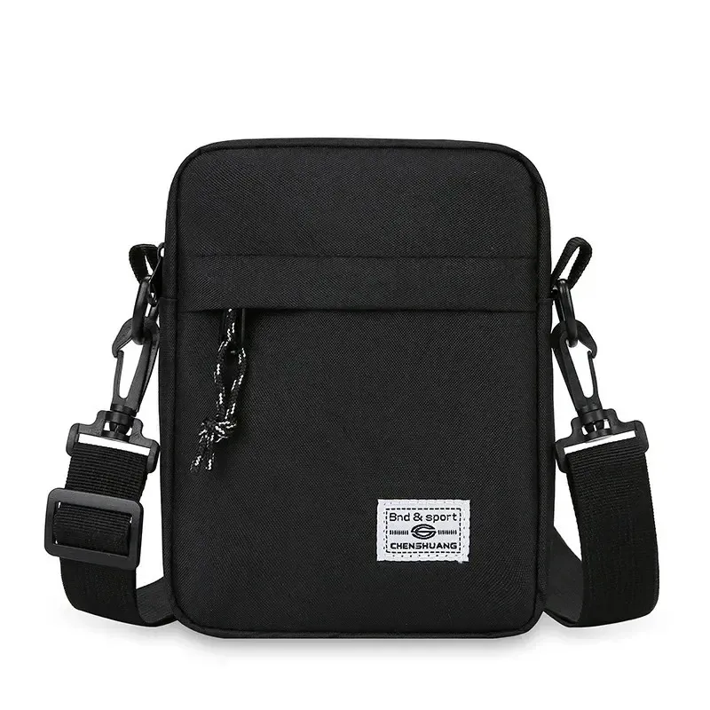 Hommes Mini Casual Petit Sac À Bandoulière Sac À Bandoulière Polyvalent Étudiant INS Tendance Sac De Téléphone Portable Épaule Sport Garçon Sacs À La Mode 240309