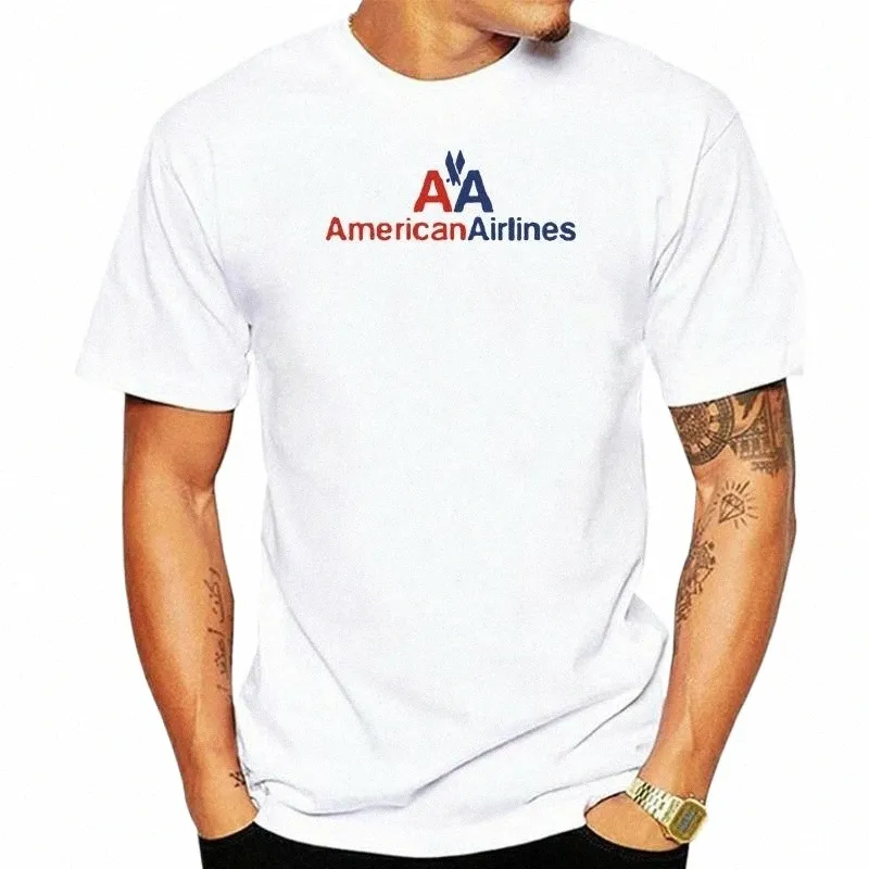 aa American Airlines Flugzeugpilot T-Shirt 2024 Hot New f9iN#