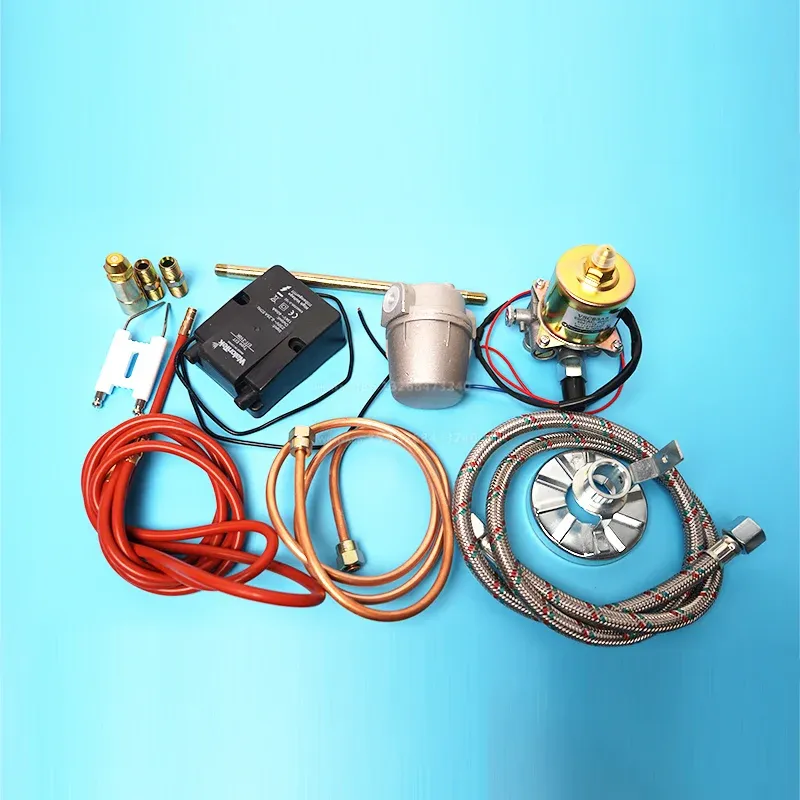 Sprühgeräte mit Hochspannungszündung, Keramikzünder und Flammenrückhaltekopf, elektromagnetischer Pumpe, Diesel-Leichtölbrennersystem
