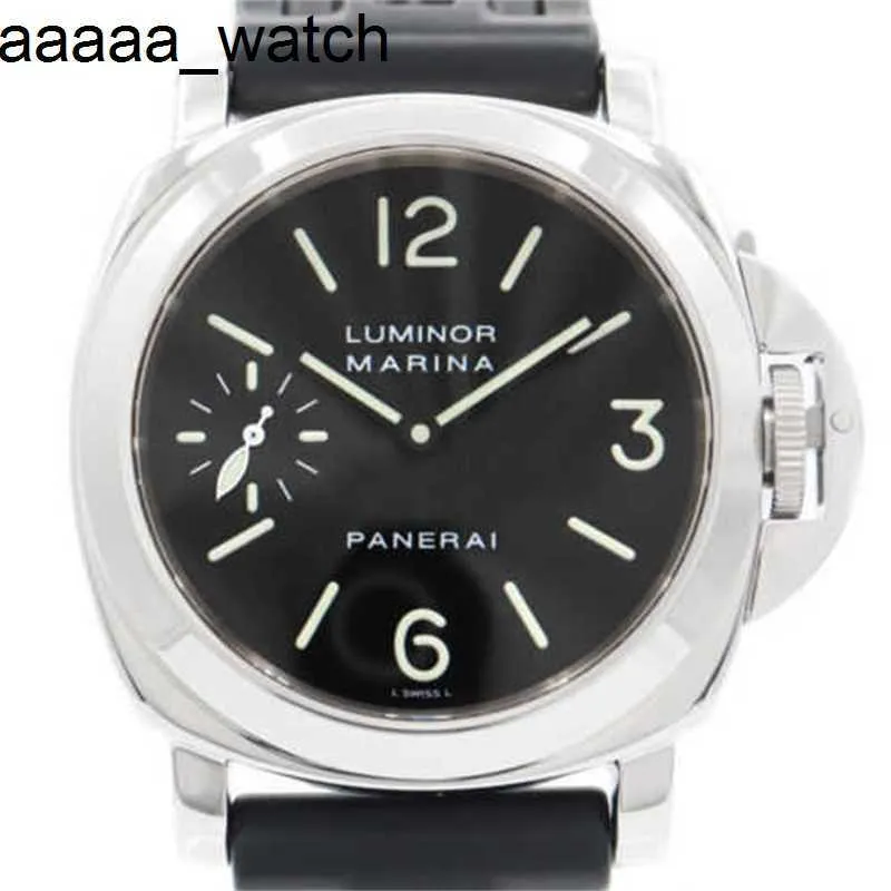 Luxury Panerass Watch Mens 2024 Wristwatches Pam00001 Number Small Seconds Black Mens Automatic Mechanical Full Stainless Steel