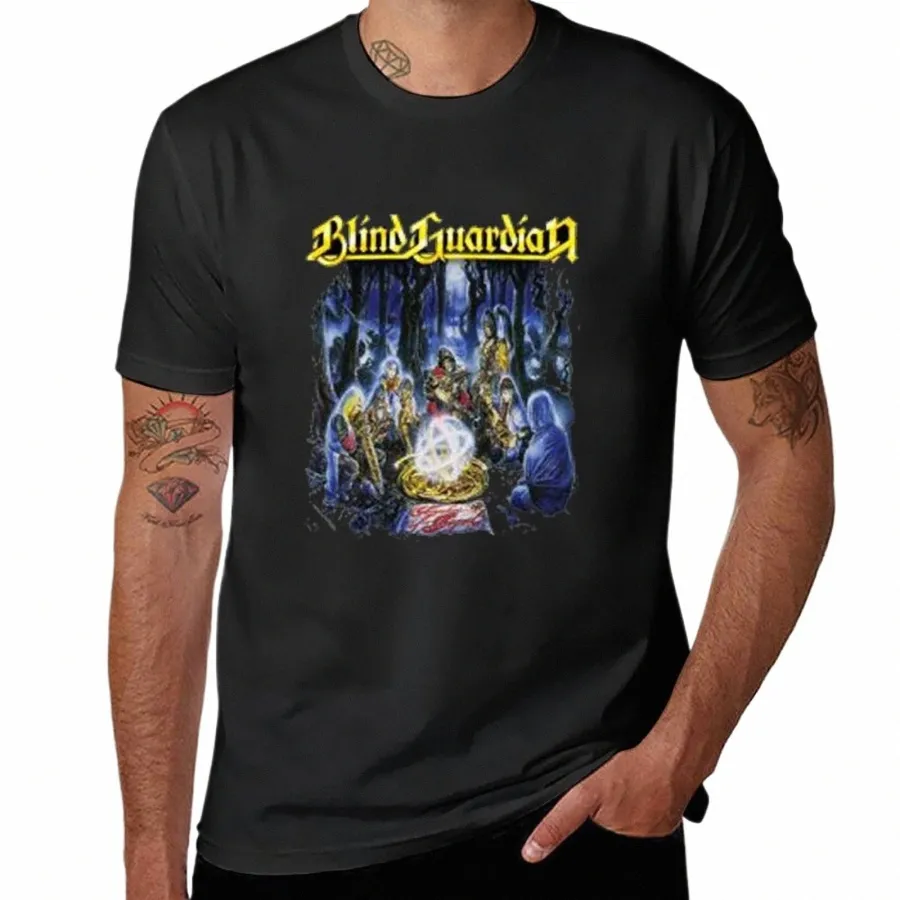 Nieuwe Blind Guardian Band Rock Blind Guardian Blind Guardian Slayer Band T-shirt T-shirt Korte Herenkleding 699S #