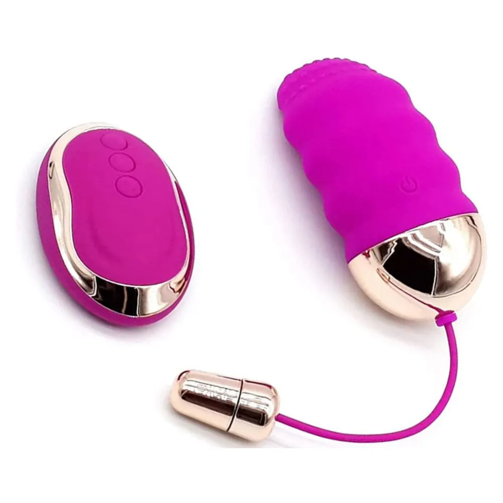 Vibromasseur de balle télécommandé, œuf d'amour vibrant, balles de langue en silicone, stimulateur de mamelon clitoridien, 10 vibrations, petit jouet sexuel adulte pour femmes et couples (violet)