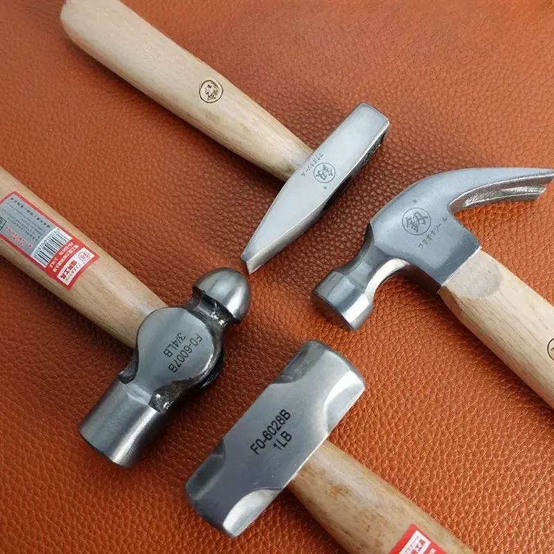 Hammer Nowy mini młot z litego drewna krótkie uchwyt ośmiokątny młot Hammer Hammer Hammer High Carbon Steel Małe narzędzie sprzętowe Manual Hammer