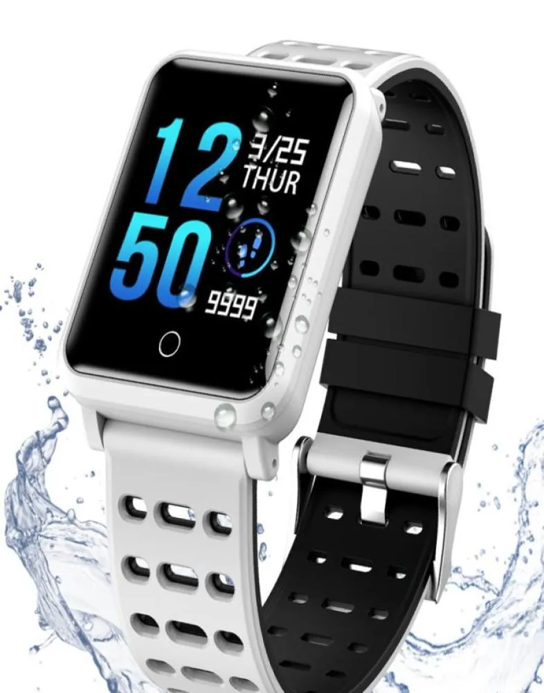 N88 SMART WATW CIŚNIENIE CZASU MONITOR BRANDELE BRANDEMET FITNESS Tracker Waterproof Passometr Smart Randwatch na iOS Android 3638144