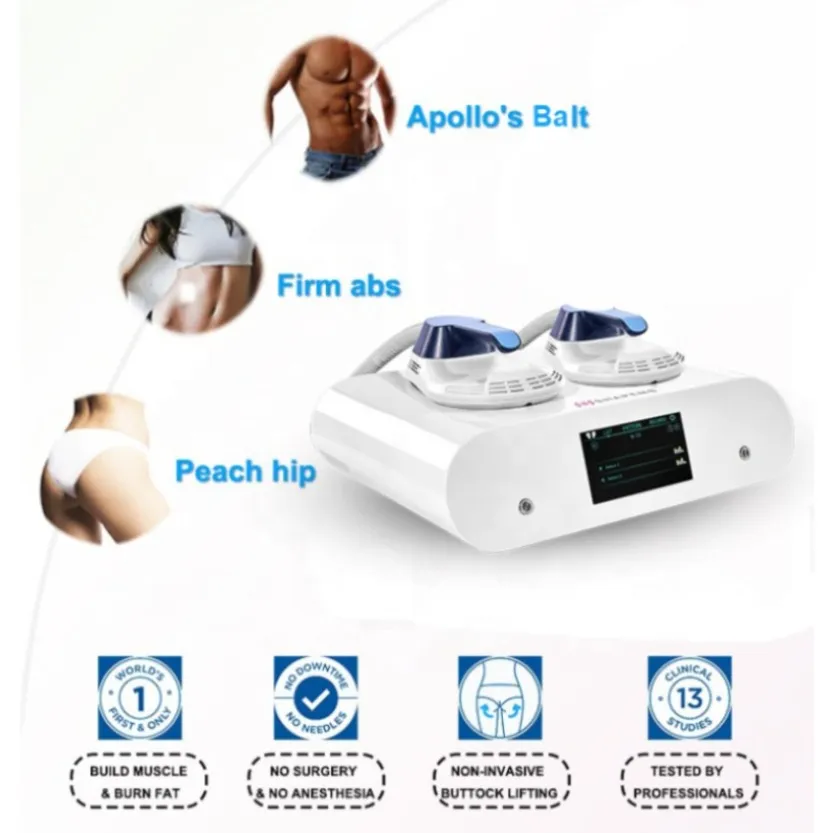 Macchina dimagrante Hi-Ems Emslim Macchina per stimolare i muscoli nella macchina dimagrante Hiems per perdita di peso elettromagnetica