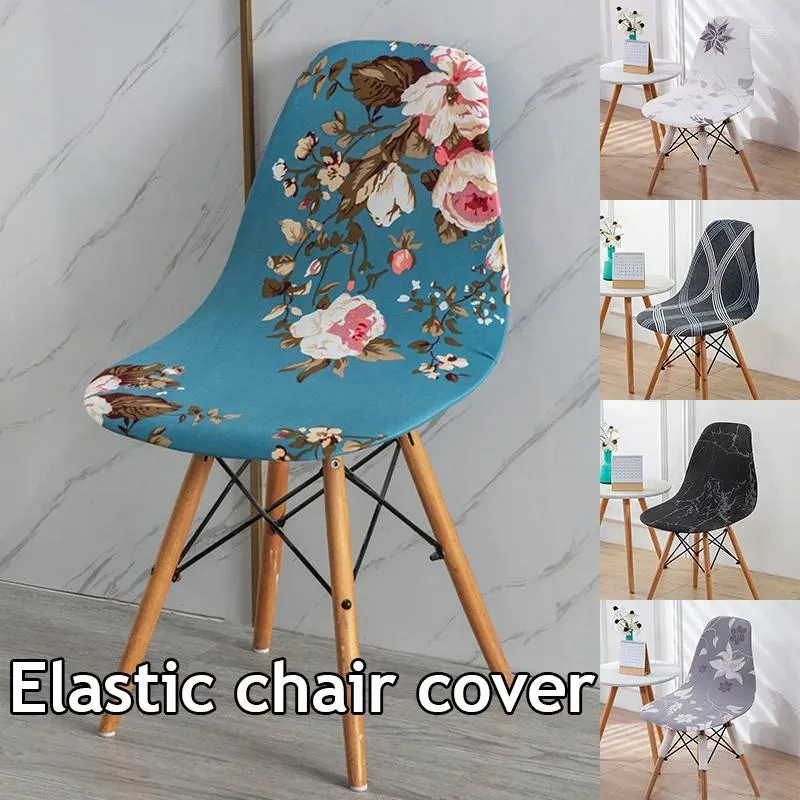 Housses de chaise simples lavables, grande coque élastique, nordique, amovible, multifonction, étui de siège Ar, accessoires tendance pour la maison