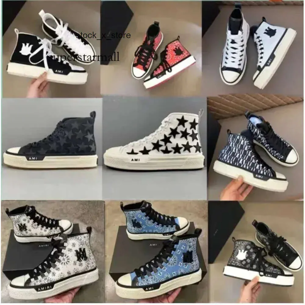 WY Designer Amirs Skel Low Casual Buty Białe pomarańczowe mężczyźni kobiety top amirir jasnokątne czarne trenery trampki wysokie buty am amirii