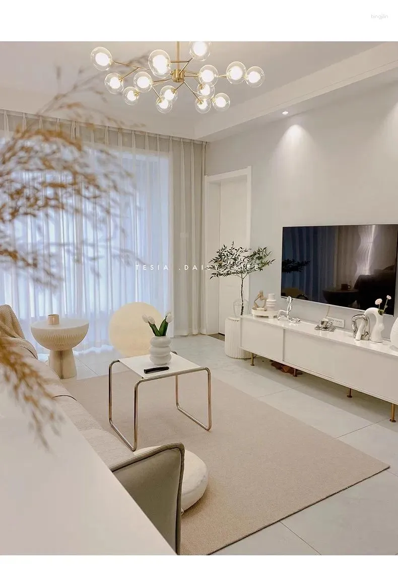 Dywany B704 Nowoczesne minimalistyczne salon dywan sypialnia sofa Sofa stolik kawowy mata podłogowa