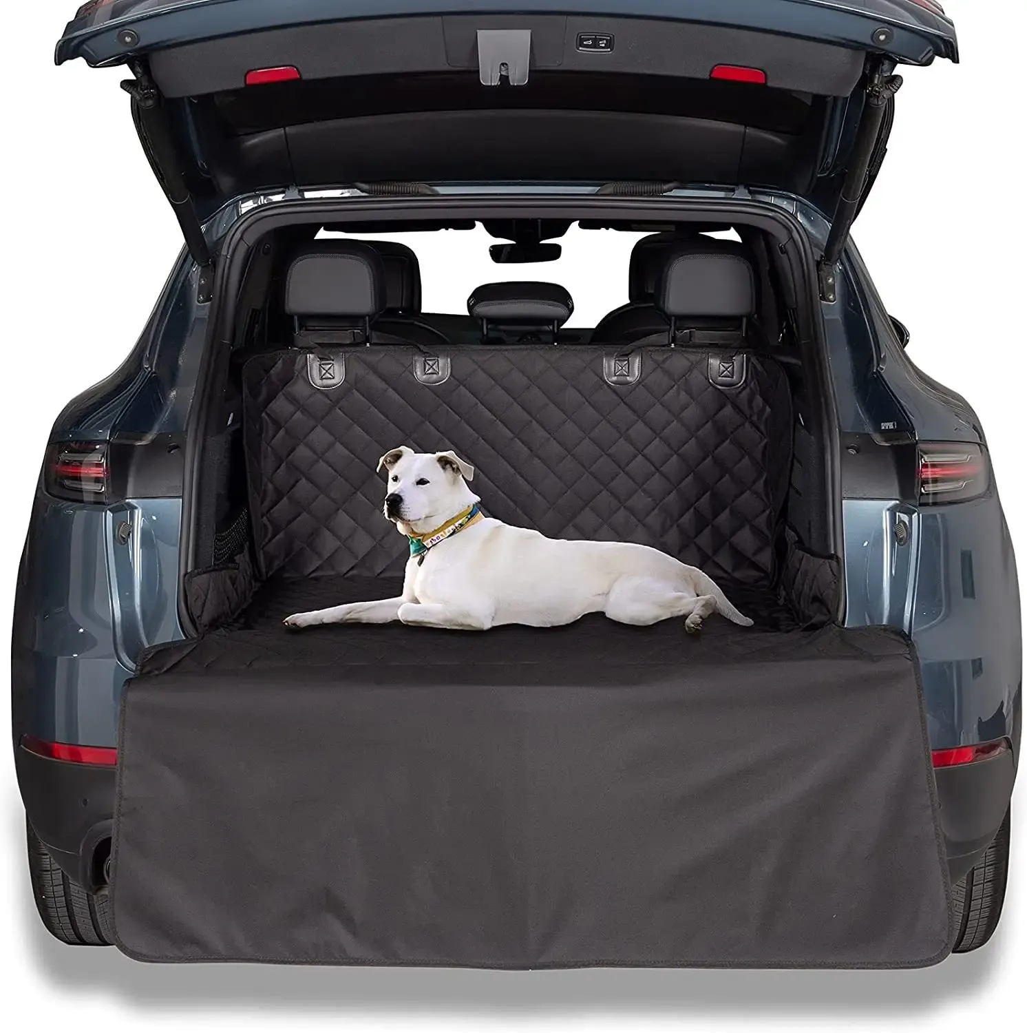 Trasportini per cani Coprisedile per auto Pet Travel Dog Carrier Tappetino per bagagliaio per auto Impermeabile SUV Cargo Liner per cani Protezione lavabile per trasportatore