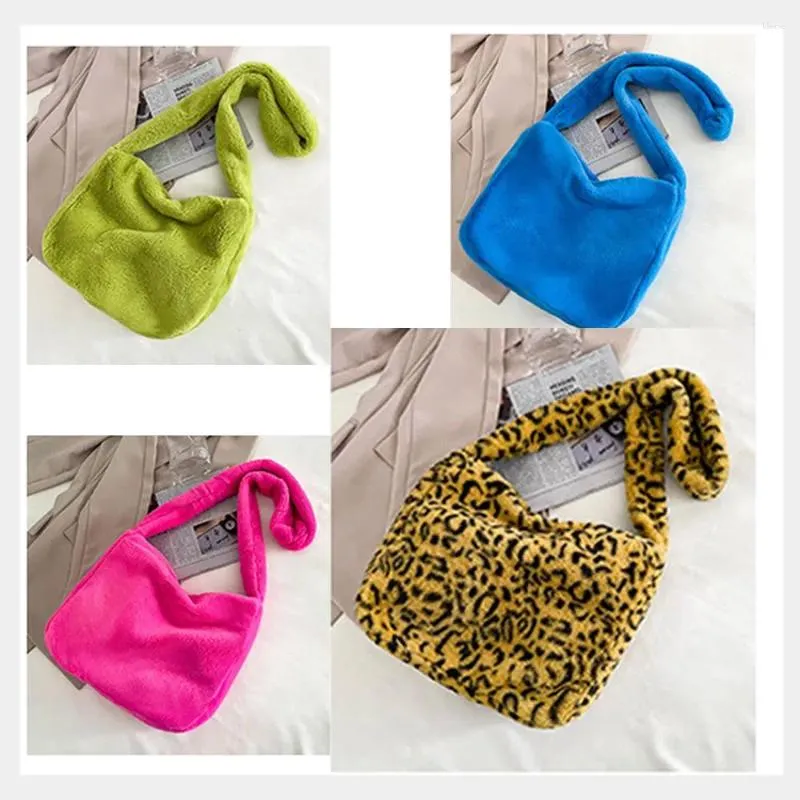 Bolsos de hombro 2024 Bolsos de moda de leopardo coloridos suaves Pu Mujeres Cubo Embrague Paquete de compras cruzadas para damas