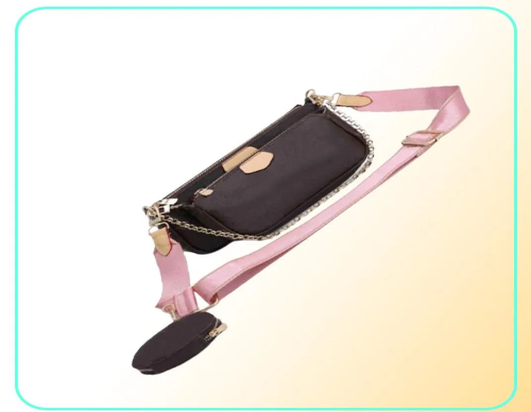 3piece مجموعة النساء أكياس الكتف حقائب اليد حقيبة صغيرة عالية الجودة محفظة عملة جلدية مع الكتفين حزام 4872385