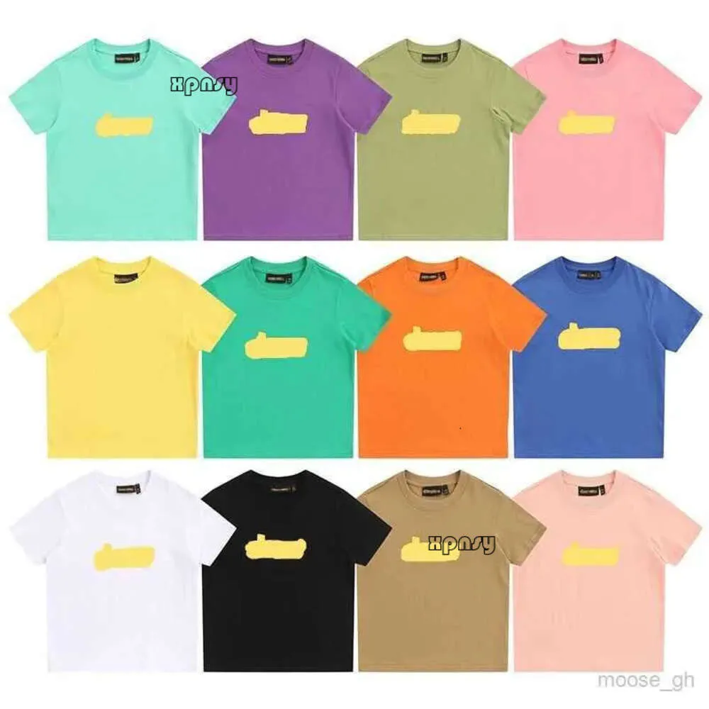 Рубашка для мальчиков одежда детская футболка для малышей хлопковые девочки дизайнер для футболки с короткими рубашками для детей 786