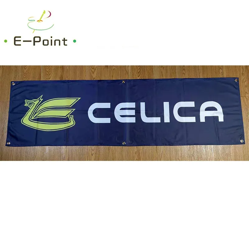 Zubehör 130GSM 150D Material Celica Autobanner 1,5ft*5ft (45*150cm) Größe für Home Flag Banner Indoor Outdoor Decor yhx005