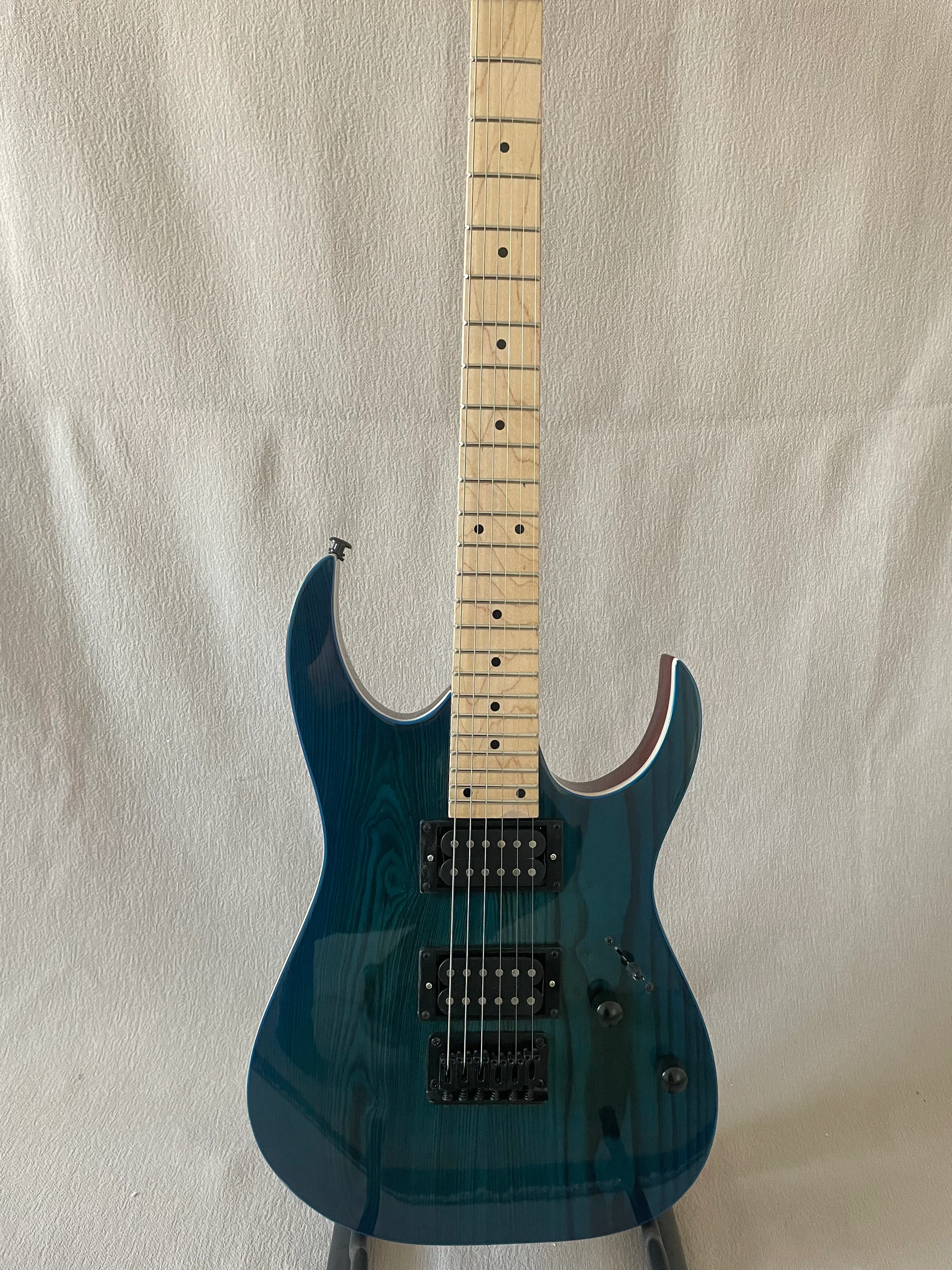 High-End Custom RG Standard RG470AHM 6-strängsel elektrisk gitarr, askkropp, 24 banden