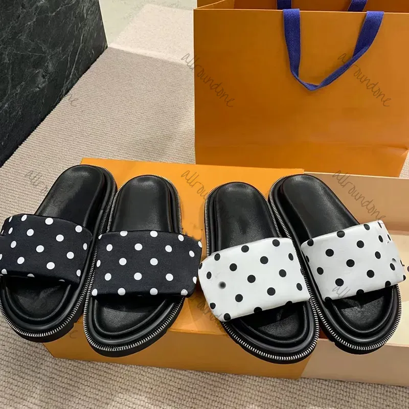 Mulher homem pão sandália 10a designer slide chinelo piscina travesseiro plana conforto mule verão praia couro preto sandale sapato de luxo marca loafer flip flop 35-45