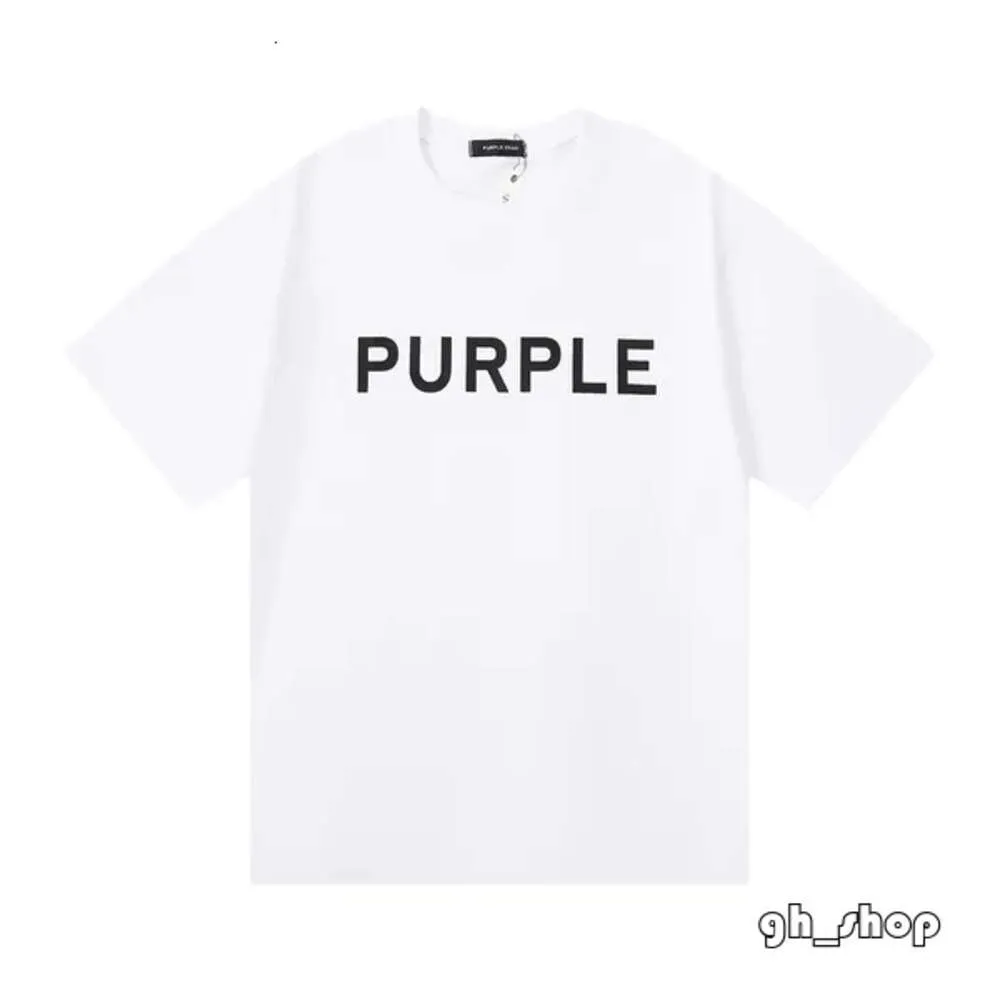 24Ss Purple Brand Designer T Shirt Size Xs-5Xl Large Designer Tees Mens T-Shirt Homme Women Loose Clothing Luxury Designers Short Sleeve Spring Summer Tide Tee 5476