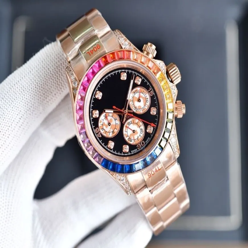 AAA High Gality Uhren Fashion Diamond Watch Montre Movimento Automático relógios de aço inoxidável Relógios femininos Designer de relógios de pulso 293U