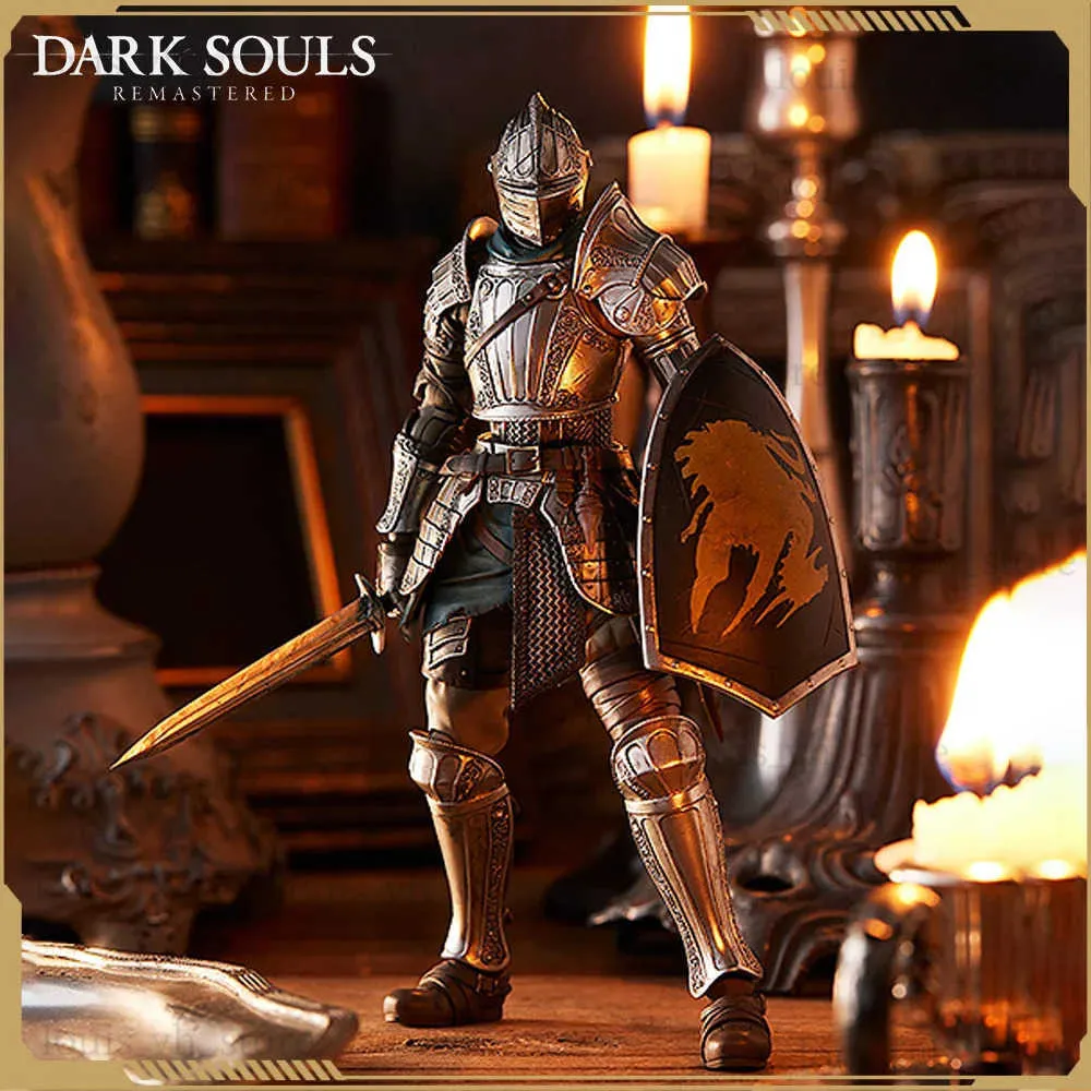 Action Toy Figures Dark Souls 590 Knight Armor Figures Demons Souls Action Figur Fluted Armor Anime Model PVC Statue Toys Dolls Collection Gift T240325