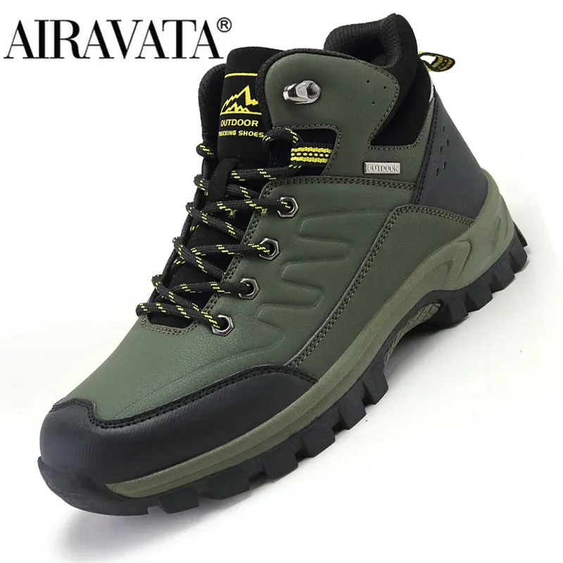 Boots Men's Boots Man Hiking Boots Antislip Sneakers Male Walking Shoes