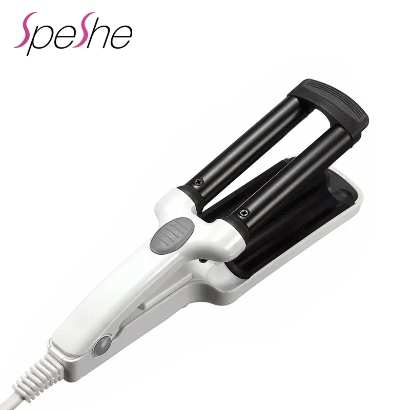 Irons Triple Barrel Hair Curler Mini Professional Ceramic Crimper Hair Curling Wand Salon Wave Roller Hair Styling Tools Curling Iron