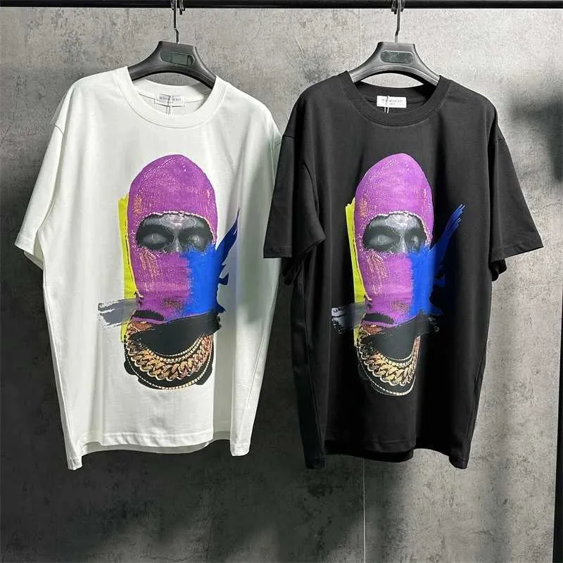 Heren T-shirts Goede Kwaliteit 2024 IH NOM UH NIT Masker Mode T-shirt Parel Mannen Grafische Print Tee Vrouwen losse Korte Sle J240325