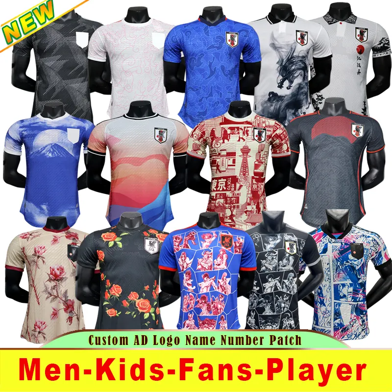 2024 JapAn Soccer Jerseys Cartoon UEDA ITO ISAGI ATOM TSUBASA MINAMINO