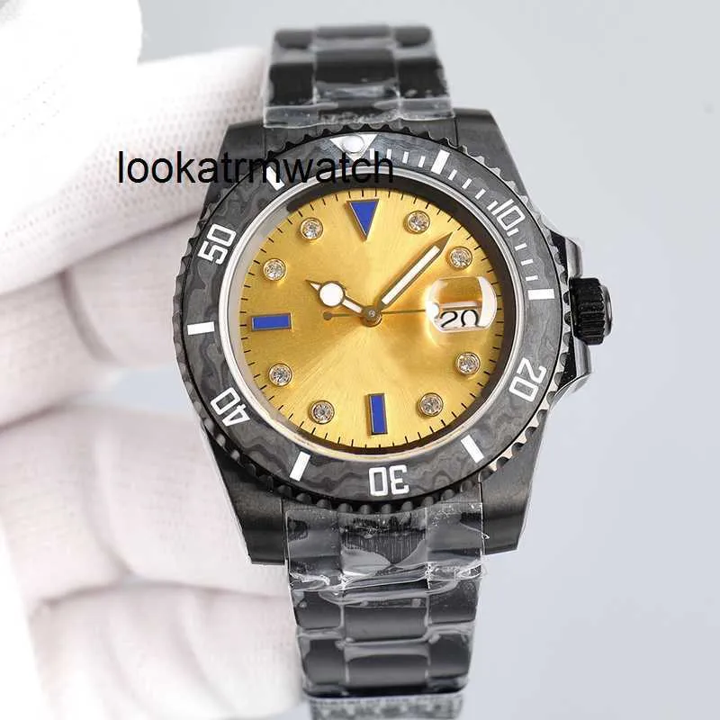 Automatisk klocka RLX MENS Titta på Automatisk mekanisk 3135 Movement 40mm Sapphire Luminous Waterproof