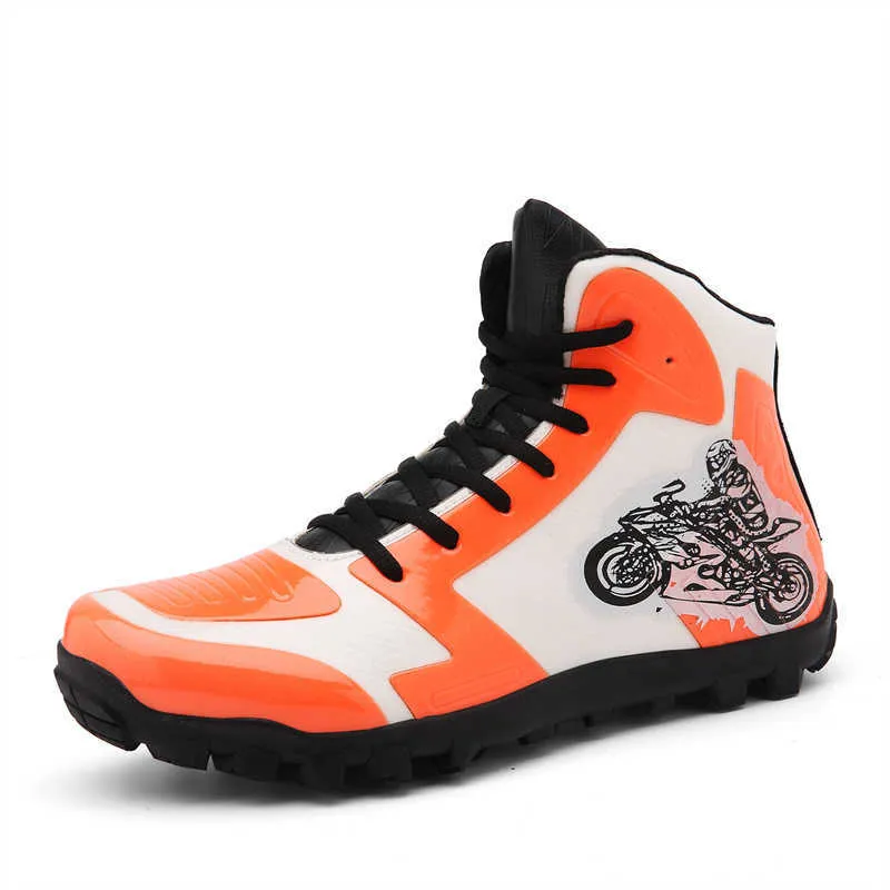 HBP Non-Brand Factory professional wholesale Motorcycle Riding Shoes Men New Design Motorbike Boots