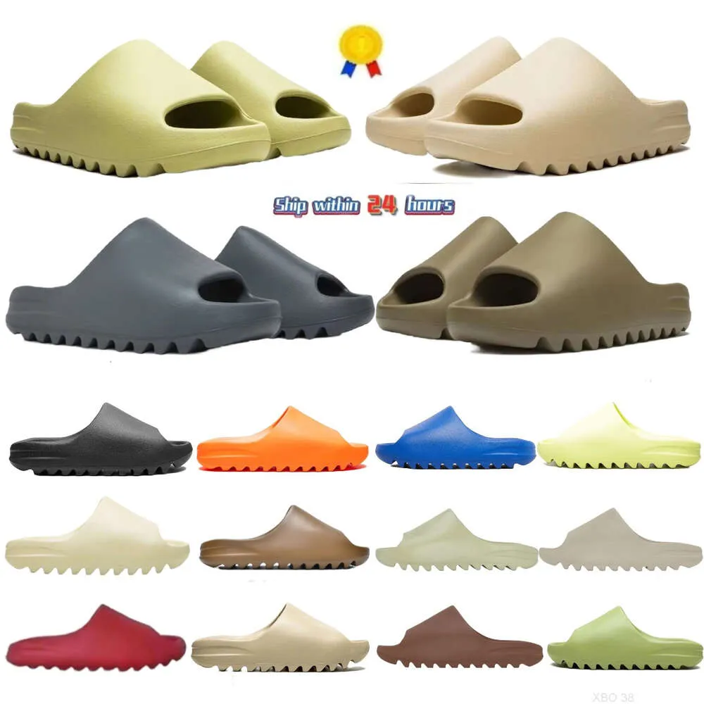 38A Designer Slajdes Kaptaki Piekiet Runner Mężczyźni Kobieta Slider Piekiet Runner Mineral Blue Onyks Pure Sandals Kości Kości Zamkaj Desert Ararat Slajdes But