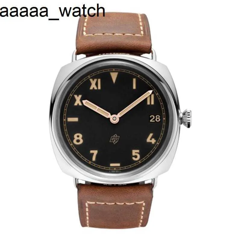 2024 Panerass Watch Luxury Designer armbandsur PAM00424 MANUAL MEKANISK MÄNNS 47 mm vattentät rostfritt stål högkvalitativt rörelse