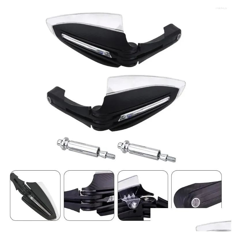 Motorcycle Apparel Handlebar Hand Handguards Protectors Bike Mountain Protector Replacement Handguard Motorbike Windproof Guard Wind D Otg2J