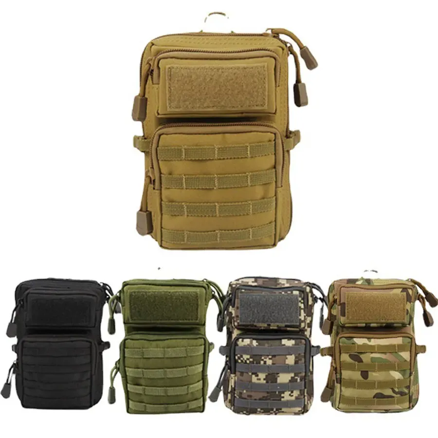 Accessories Military Tactical Sling Bag Men Outdoor Hiking Camping Shoulder Knapsack Hunting Fishing Trekking Chest Nylon Molle Backpack